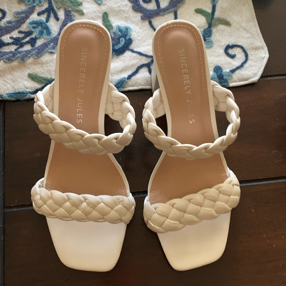 Sincerely Jules strappy sandals.